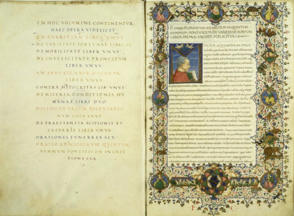 Поджо Браччолини. De varietate fortunae. 