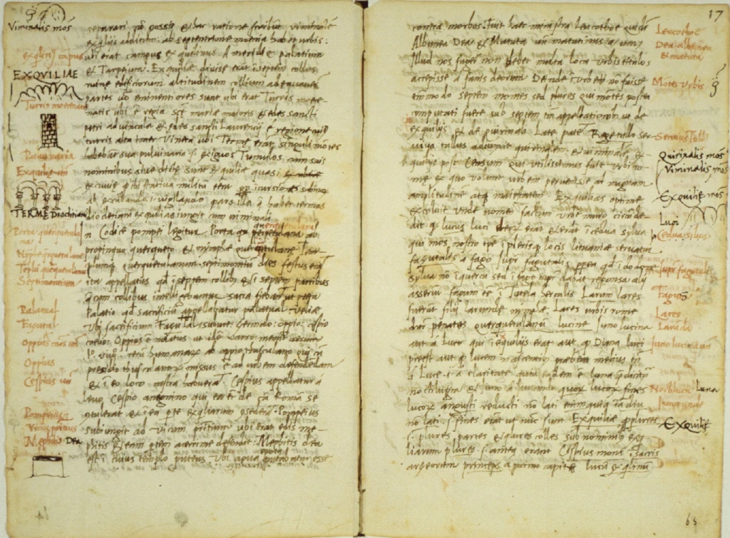 Помпонион Лето. Lectures on Varro.  1484