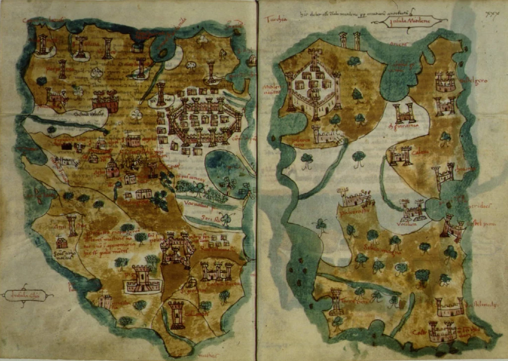 Кристофоро Буондельмонти. Liber insularum Archipelagi. 1422 год.