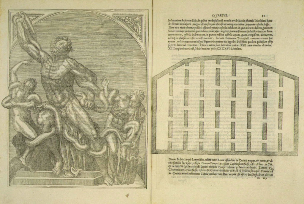 Джованни Бартоломео Марлиано. Antiquee Romae topographia. 1534