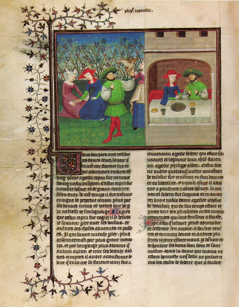 Джованни Боккаччо. Декамерон. 1450