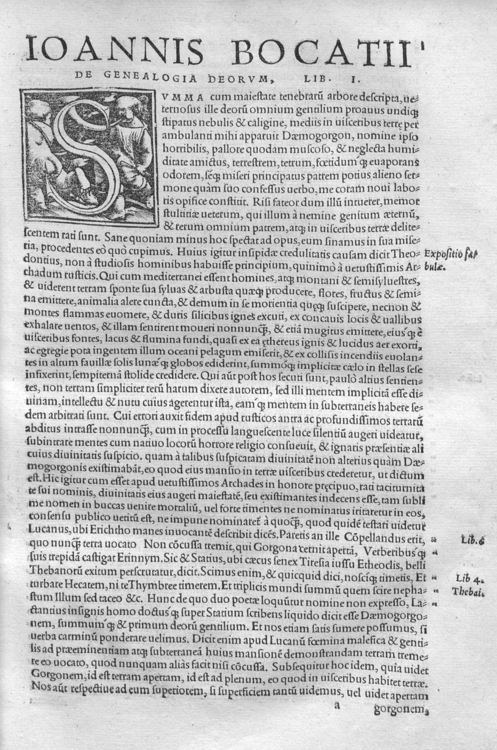 Джованни Боккаччо. Genealogia deorum gentilium. 1532