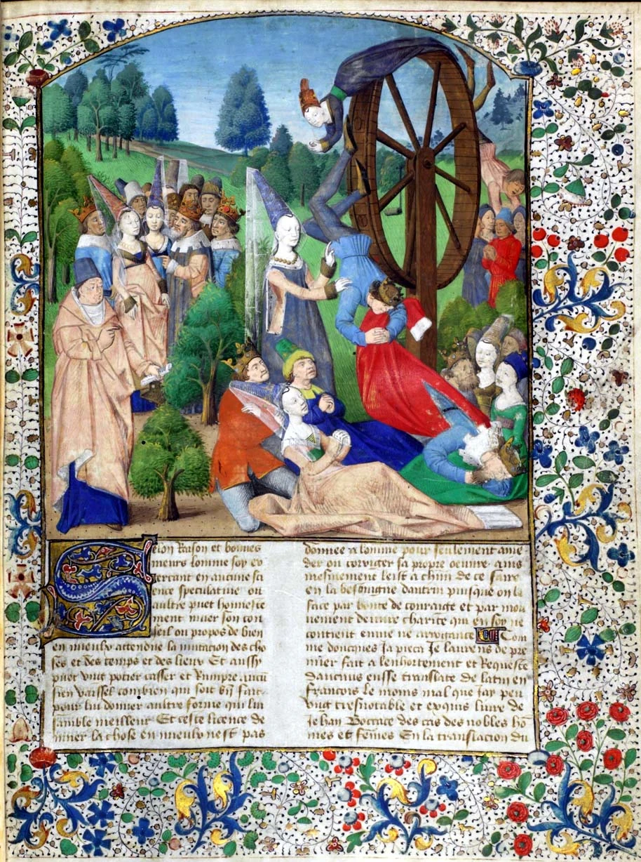 Джованни Боккаччо. De casibus virorum et feminarum illustrium. 1467