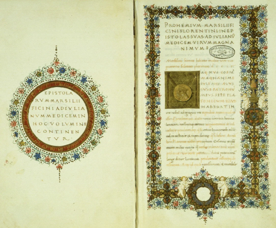 Марсилио Фичино. Комментарии к диалогам Платона. 1475