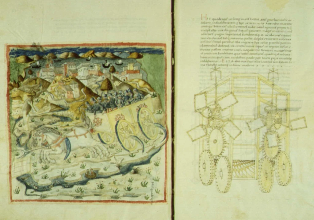 Роберто Вальтурио (Roberto Valturio), De re militari. 1462