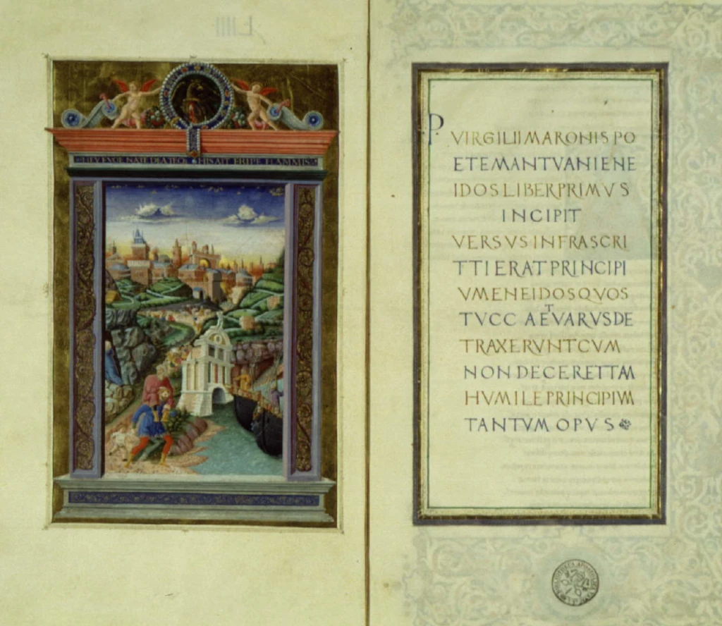 Гульельмо Джиральди (Guglielmo Giraldi). Вергилий «Энеида». 1480