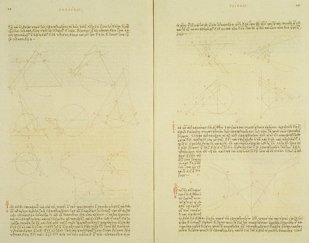 Аполлоний. Конические сечения. 1536