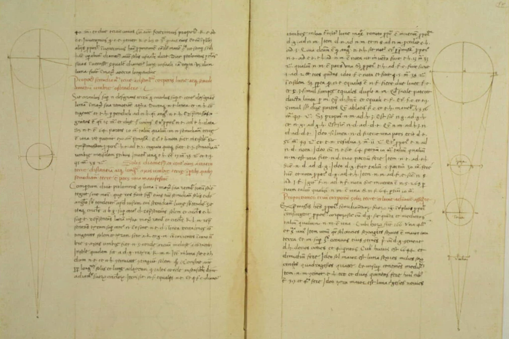 Георг Пёрбах и Иоганном Региомонтан. Краткое изложение Альмагеста. 1460