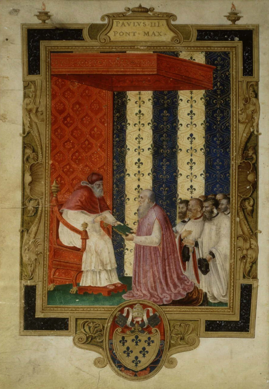 Устав певцов Сикстинской капеллы. 1545