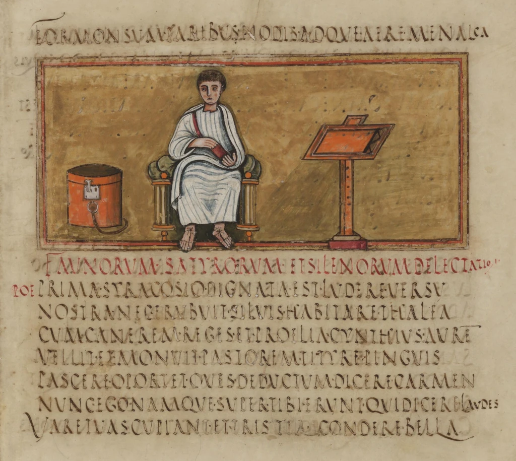 Вергилий. Vergilius Vaticanus. Ⅳ век