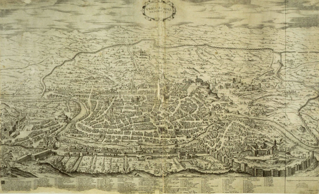 Ugo Pinard. A. Lafrery. Speculum Romanae magnificentiae. 1555