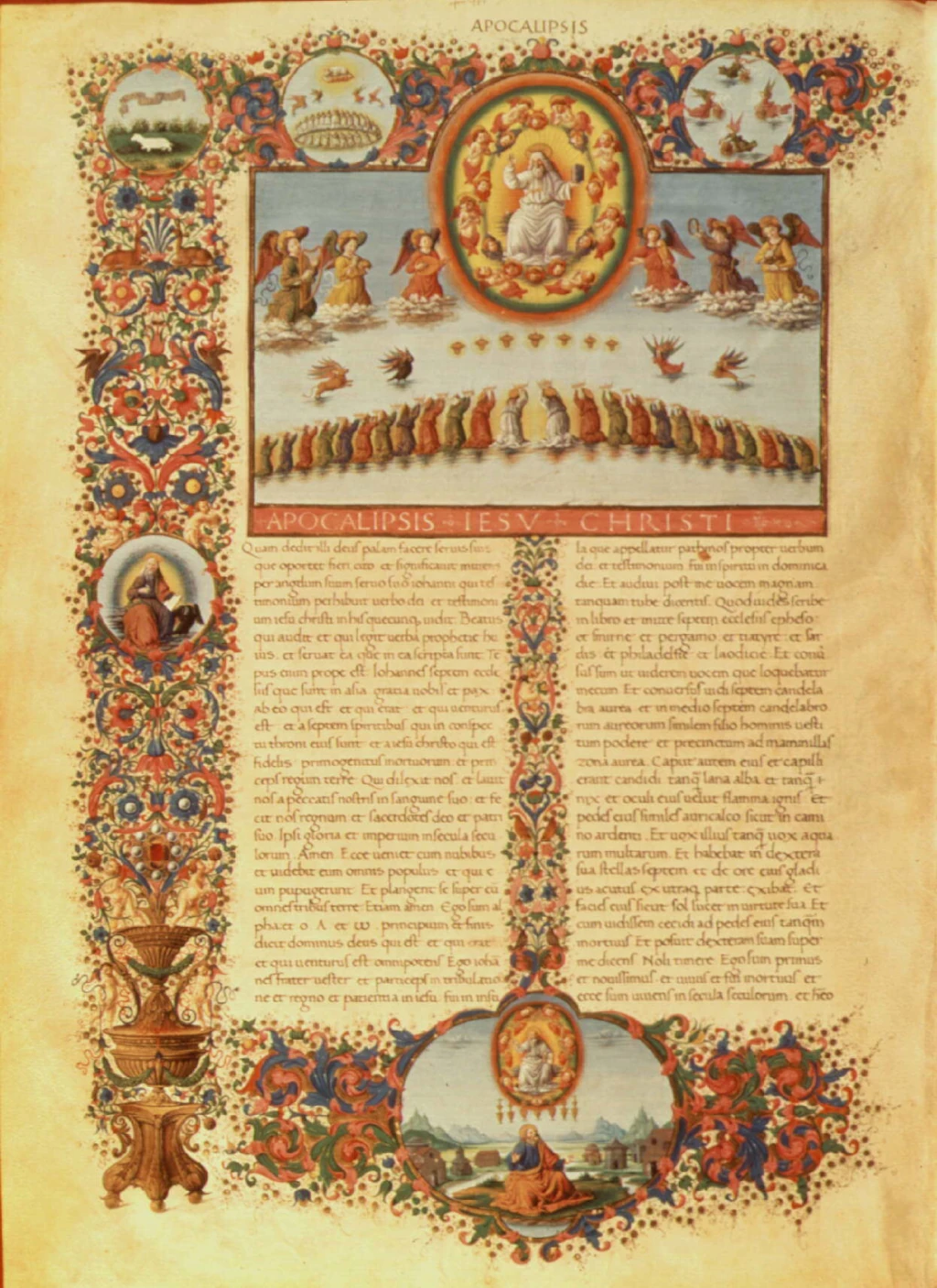 Библия герцога Урбино.  1476