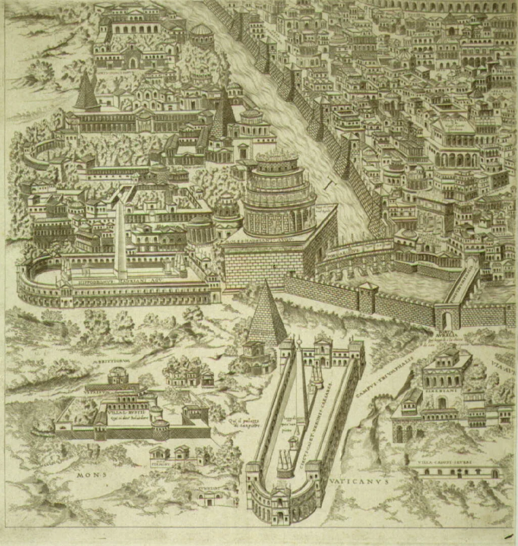 Пирро Лигорио.  Anteiquae urbis imago. 1773