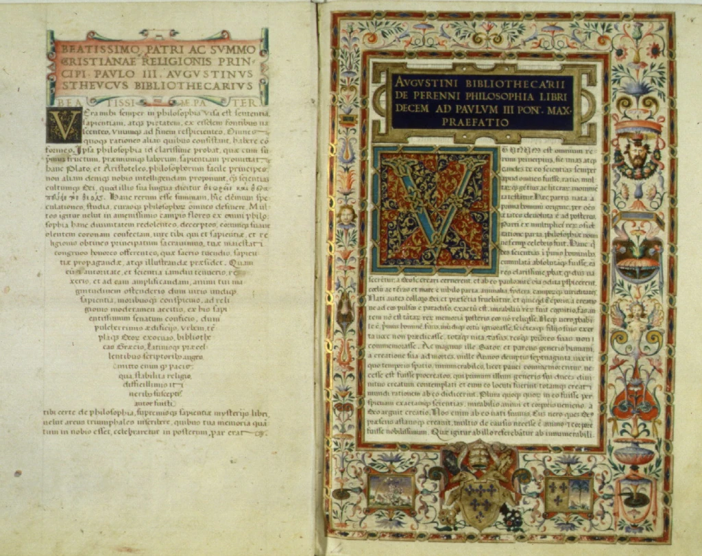 Агостино Стеуко. De perenni philosophia. 1540