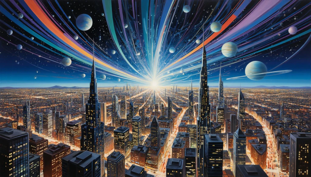 Общий вид киберпространства