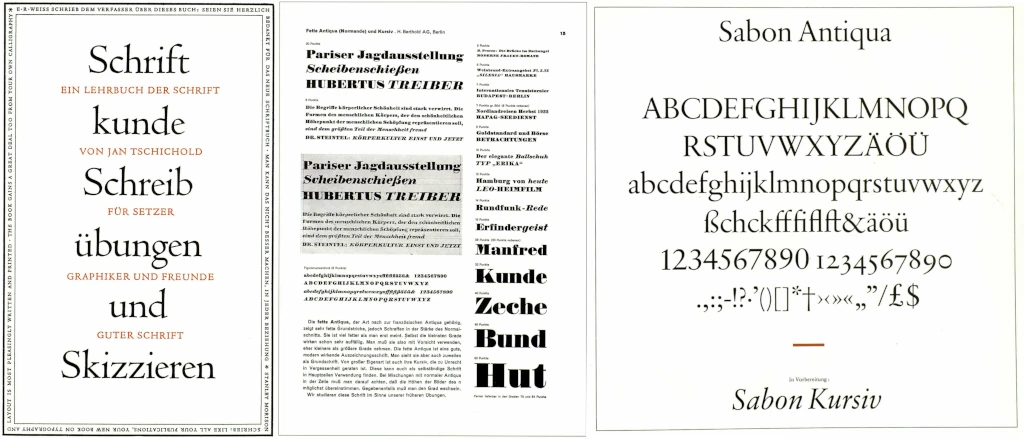 Классификация Чихольда