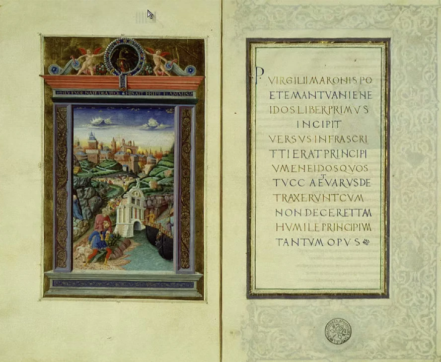 Альд Мануций. Вергилий. 1501