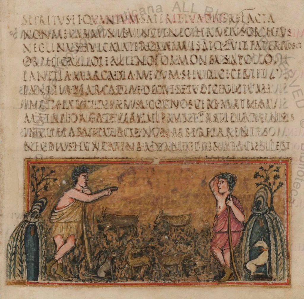 Вергилий. Vergilius Romanus. Ⅴ век