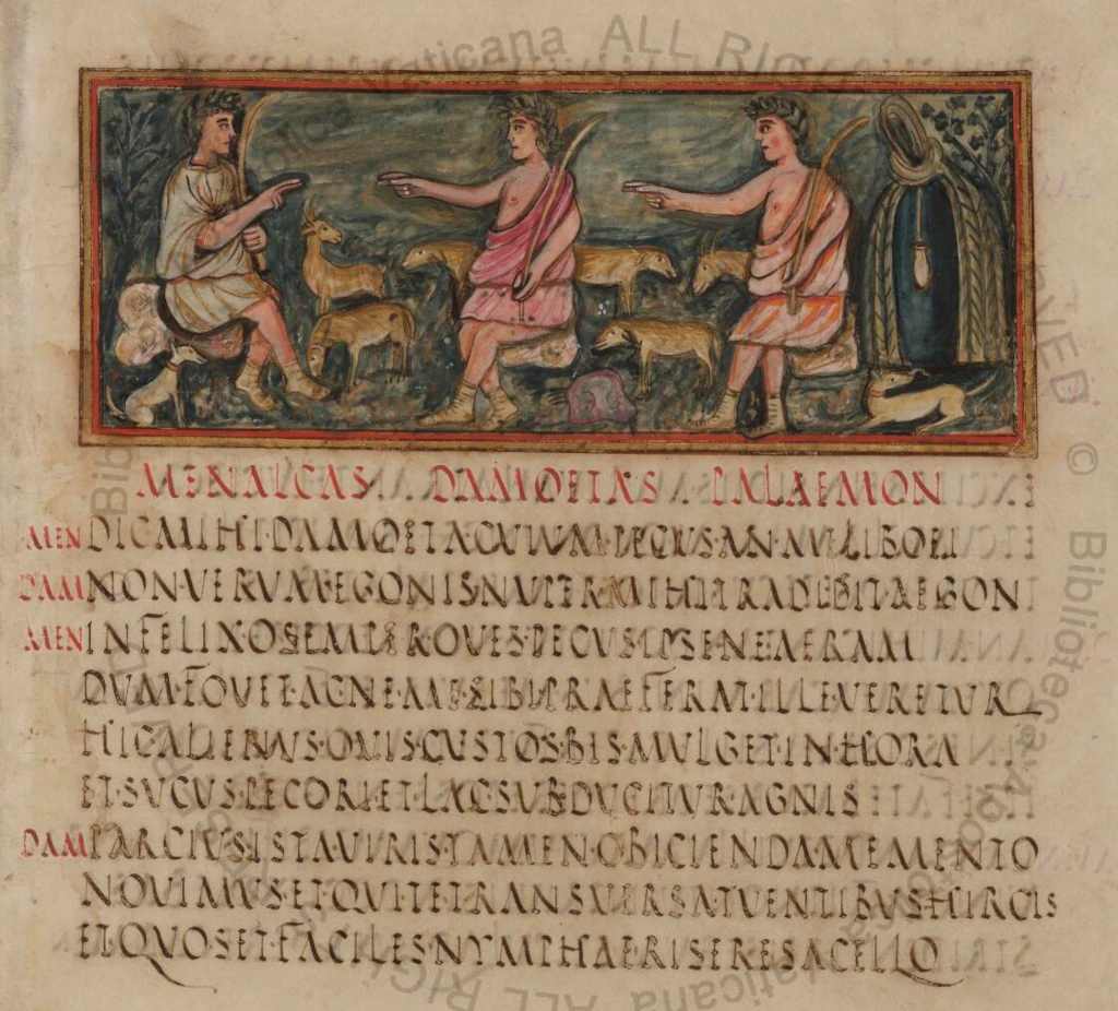 Вергилий. Vergilius Romanus. Ⅴ век