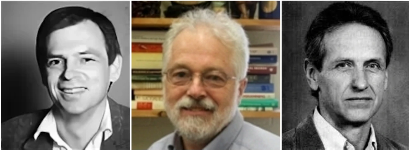 Фото (слева-направо): Алан Колмероэ, Дэвид Уоррен, Роберт Ковальски.