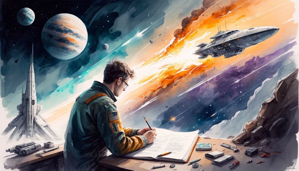 Литературные покорители космоса