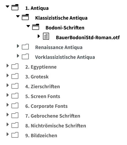 Классификация Вольфганга Байнерта
