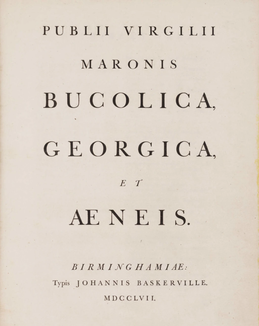 Образец шрифта Baskerville