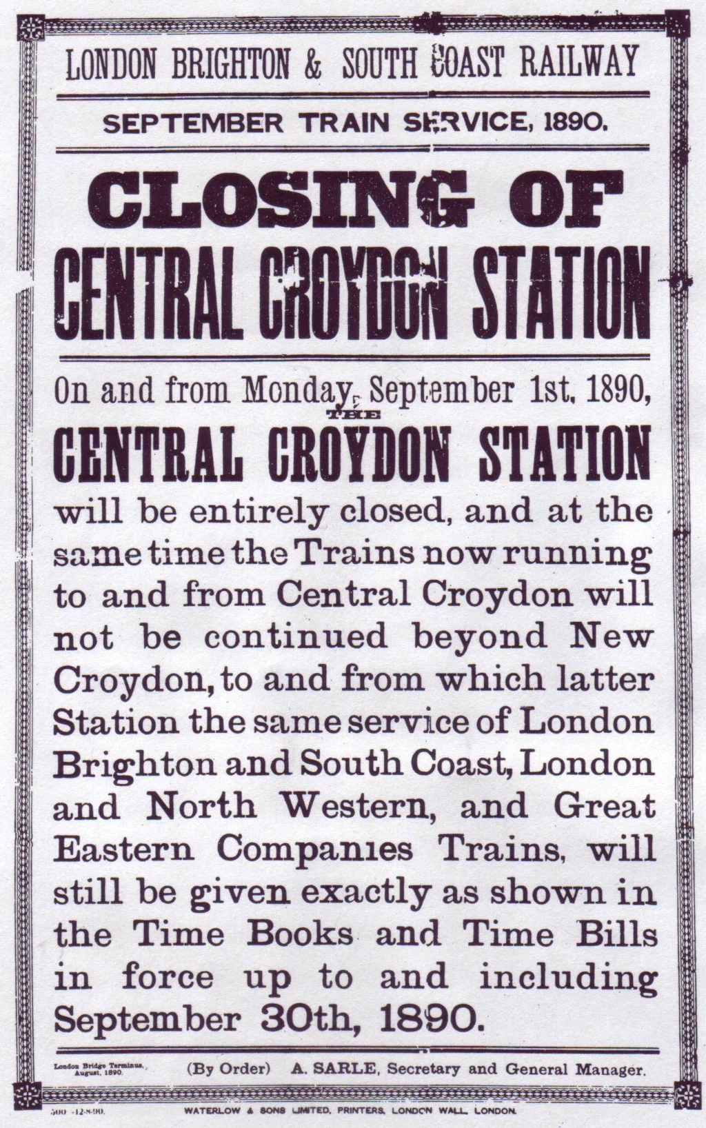 Шрифт Clarendon. 1890 год.